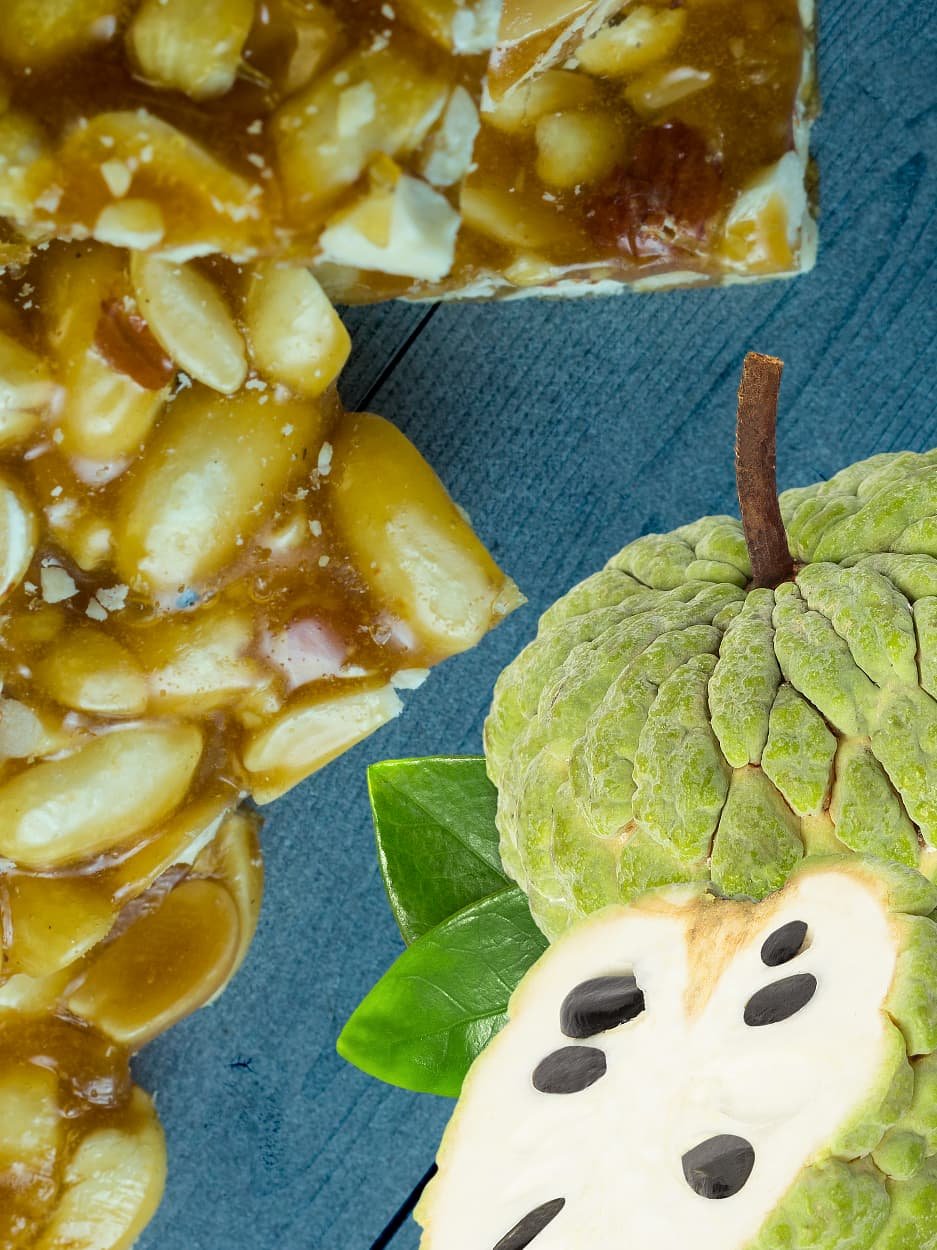 custad Peanut Custard Apple Chikki Bar - Image 1